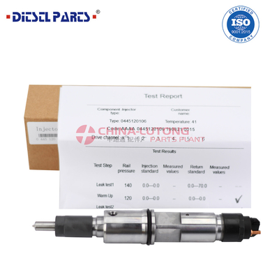 Injetor de combustível 0445120106 do diesel da qualidade superior para injetores comuns do trilho de  0 445 120 106
