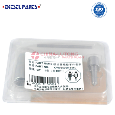 alta qualidade 095000-5550 Injetor de combustível diesel Kit de reparação de revisão bico DLLA150P866 válvula 04# placa novos kits de reparação para o injetor 095000-5550