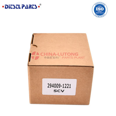 294009-1221 294200-0270 Regulador de bomba de injeção de combustível diesel Controle de sucção válvula SCV Compatível com a bomba Denso HP3 Hino Isu-zu Xichai Shangchai