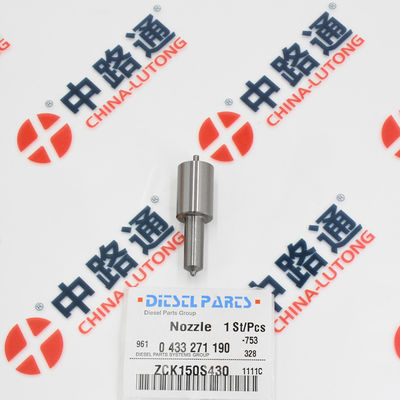 bico do injetor de combustível 0 433 271 190 ZCK150S430 Bico do injetor de combustível ZCK150S430 para fábrica de Donfeng Lovol venda direta alta qualidade