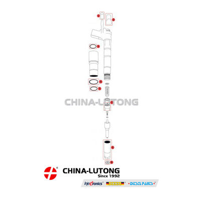 Conjunto de válvulas de controlo do injetor de diesel F00GX17004 para Bosch Piezo 0445115# Série de válvulas de controlo do diesel F00GX17004 para injetor de piezo