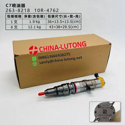 Injetor de Combustível 263-8218 263-8218 2638218 para Motor Caterpillar C7 Escavadeira 324D FM 324D 325D 326D 328D 329D Assy do Sistema de Combustível