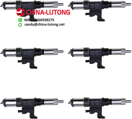 Injetor de combustível 095000-6383 0950006383 para Isuzu 6HK1 2006 FORWARD