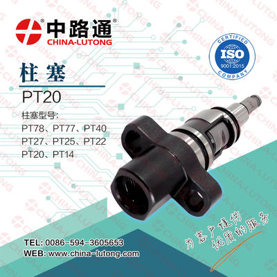PT78 Plunger and Barrel Assy PT78 134178-5220 para Hino P11C J08C / Hyundai D6AC D6AB