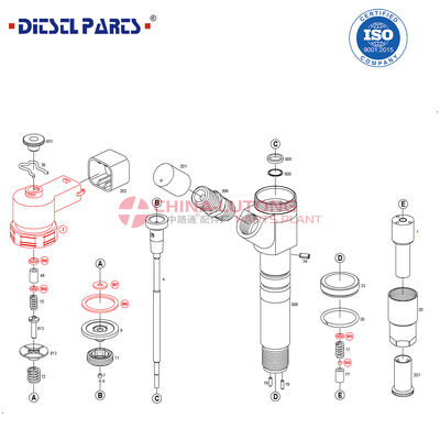 Fuel Injector fit Hyundai Santa Fe D4EB 2.2L Engine 0-445-110-253 (3380027800)