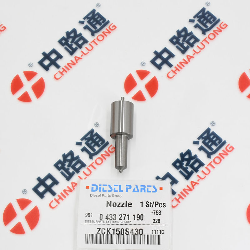 bico do injetor de combustível 0 433 271 190 ZCK150S430 Bico do injetor de combustível ZCK150S430 para fábrica de Donfeng Lovol venda direta alta qualidade