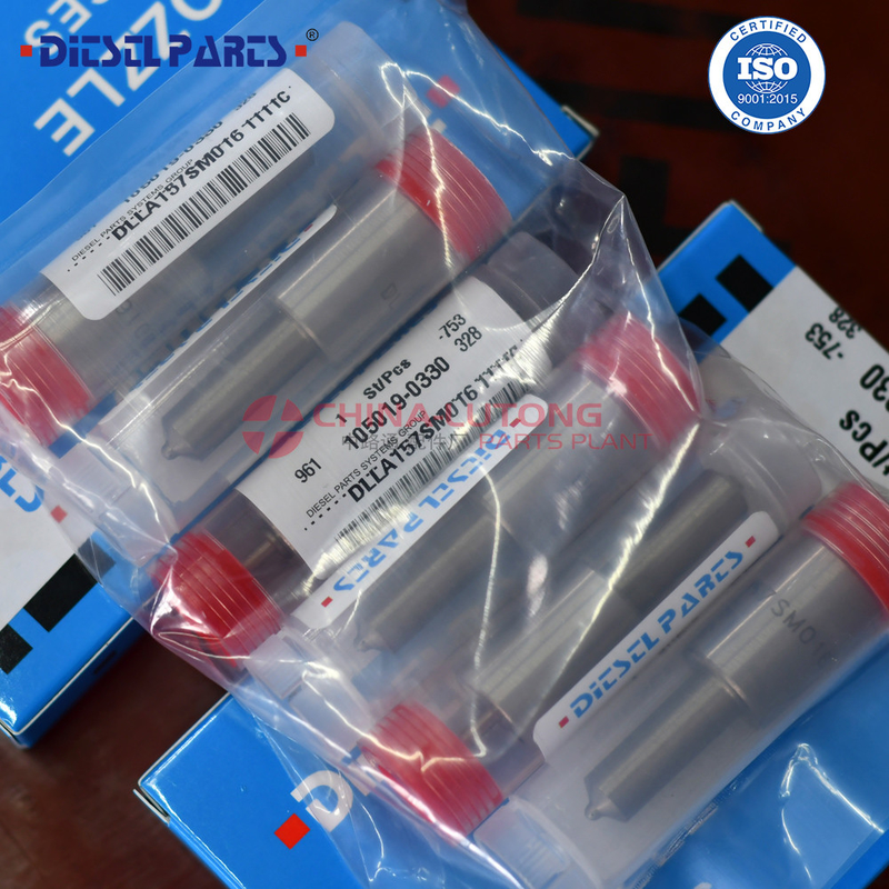 Bico de injetor diesel de aço rápido DLLA157SM016 Bico injetor de combustível DLLA157SM016 para Mitsubishi Fuso Super Great 8M20 6D24T fábrica 105019-0330 DLLA157SM016