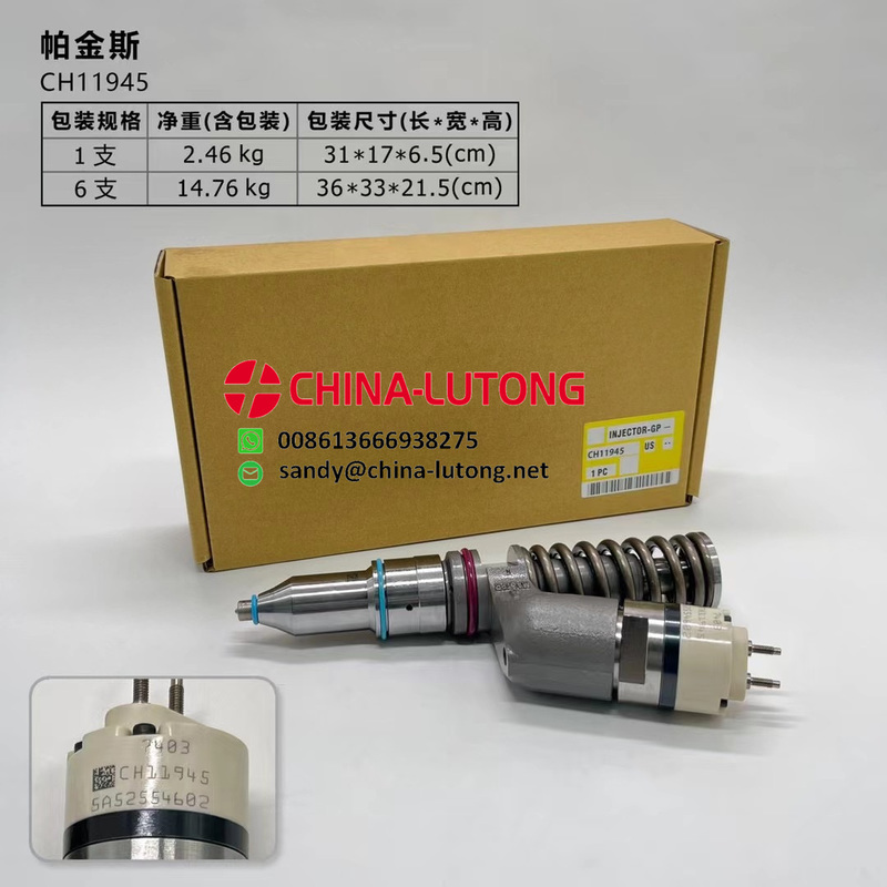 CH11945 for CAT/Perkins C Series EUI Injector CH 11945/2506 Exchange for 2506TAG3 2506C  for Caterpillar C13 C15 C18 for Penkins 2506 Diesel Engine